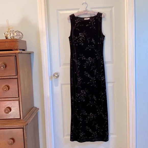 CDC | Dresses | Deep Purple Sparkle Stretch Pullover Packable Maxi Evening  Dress | Poshmark